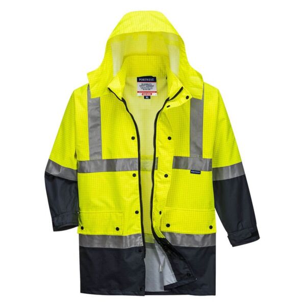 Mackay Hi-Vis Anti-Static Rain Traffic Jacket Thumbnail