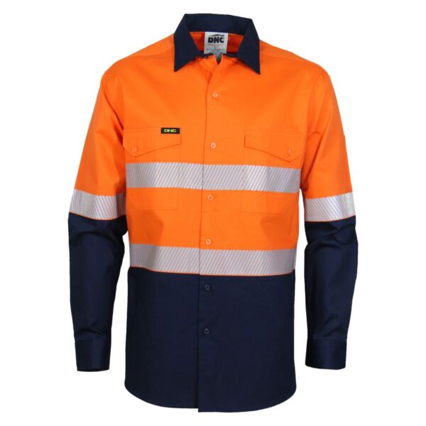 HiVis 2 Tone Segment Taped Coolight Shirt Thumbnail