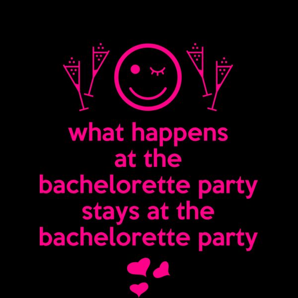 What happens at the bacheloratte party stays at the bacheloratte party Thumbnail